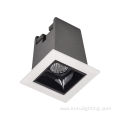 2W Aluminum LED Mini Grille Recessed Downlight